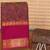 Purple vanasingaram kanchi cotton saree with blouse