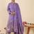 Women Ethnic Motifs Printed Regular Pure Cotton Kurta with Trousers & With Dupatta