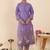 Women Ethnic Motifs Printed Regular Pure Cotton Kurta with Trousers & With Dupatta