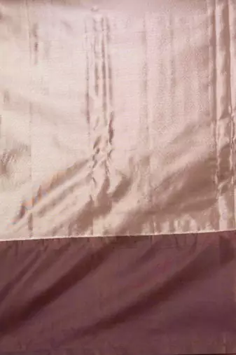 Blue and brown tissue silk saree with blouse
