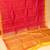 Red and kolam touch silk saree with blouse