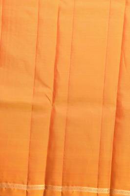 Red and kolam touch silk saree with blouse 3