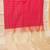 Pink and kattam semi silk saree with blouse