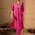 Women Ethnic Motifs Embroidered Cotton Kurta with Trousers & Dupatta
