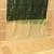 Bottle green zari kattam semi silk saree with blouse