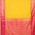 Turmeric yellow and pink soft silk saree with blouse