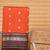 Vermillion orange and brown traditional soft silk saree with blouse