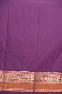 Baby pink soft silk saree with blouse 3