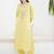 Women Floral Embroidered Regular Thread Work Kurta with Trousers & With Dupatta