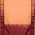 Peach and purple semi silk saree with blouse