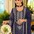 Women Ethnic Motifs Embroidered Regular Thread Work Kurta Set