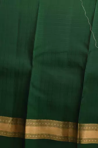 Dodger blue and green touch silk saree with blouse