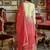 Ethnic Motifs Embroidered Round Neck Straight Kurta With Sharara & Dupatta
