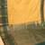 Malai cream and green semi silk saree with blouse