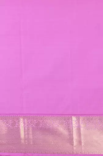 Red and lavender soft silk saree with blouse