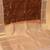 Copper brown semi silk saree with blouse