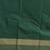 Golden orange and dark green semi silk saree with blouse