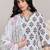 Women Floral Printed Cotton Kurta with Trousers & Dupatta