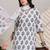 Women Floral Printed Cotton Kurta with Trousers & Dupatta