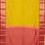 Leaf green and pink checked touch silk saree with blouse
