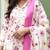 Floral Printed Pure Cotton Straight Kurta With Trousers & Dupatta