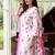 Floral Printed Pure Cotton Straight Kurta With Trousers & Dupatta