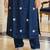 Floral Embroidered Thread Work Straight Kurta With Trousers