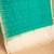 Jungle green temple border semi silk saree with blouse