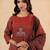 Women Ethnic Motifs Printed Cotton Kurta with Trousers & Dupatta