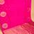 Shocking pink borderless pure touch silk saree