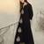 Ethnic Motifs Embroidered Mandarin Collar A-Line Thread Work Kurta With Trouser