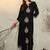 Ethnic Motifs Embroidered Mandarin Collar A-Line Thread Work Kurta With Trouser
