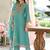 Ethnic Motifs Embroidered Regular Mirror Work Kurta With Trousers & Dupatta