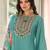 Ethnic Motifs Embroidered Regular Mirror Work Kurta With Trousers & Dupatta
