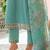 Ethnic Motifs Embroidered Regular Mirror Work Kurta With Trousers & Dupatta