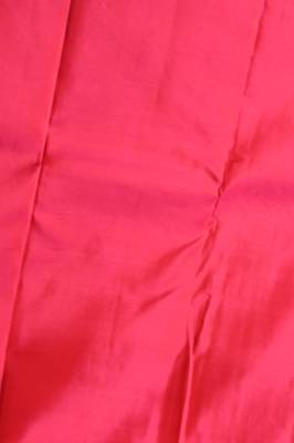 Azure blue and pink designer touch silk saree with blouse 4