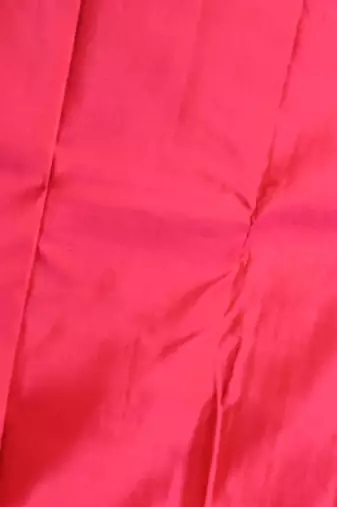 Azure blue and pink designer touch silk saree with blouse