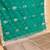 Emerald green and artichoke green semi silk saree with blouse