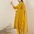 Women Solid Embroidered Cotton Kurta with Trousers & Dupatta