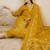Women Solid Embroidered Cotton Kurta with Trousers & Dupatta