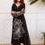 Women Floral Printed Regular Thread Work Kurta with Trousers