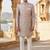 Pink pastel navabi indowestern for men