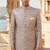 Pink pastel navabi indowestern for men
