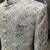 Grey navabi indowestern for men