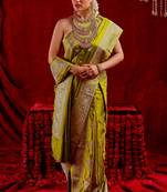 Harika Satin Silk blend saree