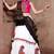 White Twill Gamthi Butta Mirror With Lace Work & Tassel Lace With Printed Gamthi Work Dupatta Chaniya Choli