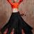 Black Taffeta Silk Gamthi Butta, Mirror With Lace Work & Tassel Lace With Printed Gamthi Work Dupatta Chaniya Choli
