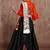 Black Taffeta Silk Gamthi Butta, Mirror With Lace Work & Tassel Lace With Printed Gamthi Work Dupatta Chaniya Choli