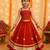 Premium roman silk with full flared chaniyta choli for navratri & garba