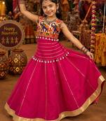 Premium roman silk chaniya choli for navratri & garba | fully flared lehenga